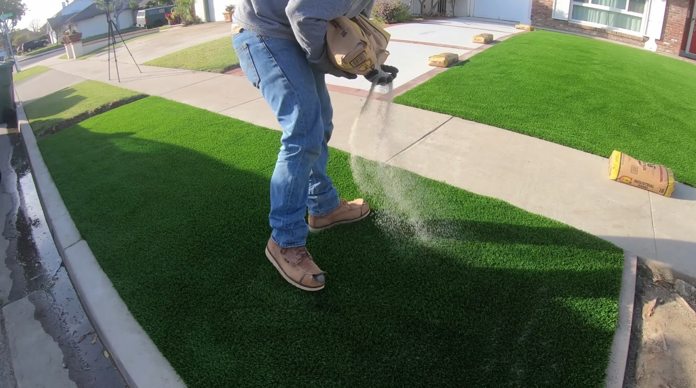 Residential Artificial Grass installation in Palm Coast, FL